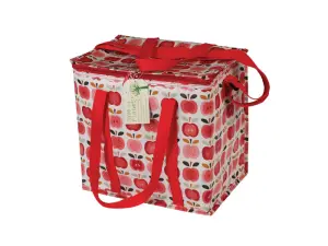 Kjølebag - Piknikveske - Retro Vintage Apple - 30 x 21 x 32 cm - www.frokenfraken.se