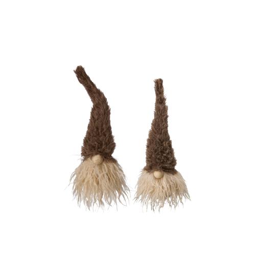 Nisse – Brun – 10 x 34 cm - www.frokenfraken.se