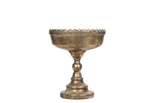 Krukke - Pokal - Messing/Brun - 30 x Ø25 cm - www.frokenfraken.se