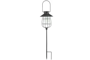 Lampe - Solcelle Pinne - Svart - 22 x 64 cm - www.frokenfraken.se