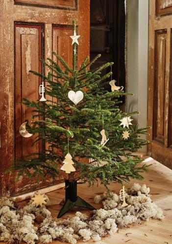 Juletrestand Liten - Grønn - B20 x H15 cm - www.frokenfraken.se