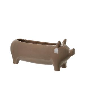 Krukke - Gris - Brun - 40 x 11 x 16 cm - www.frokenfraken.se