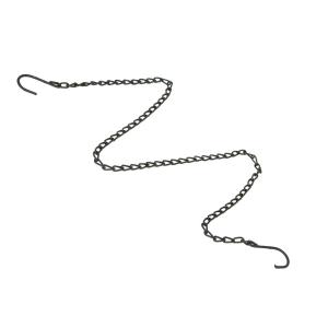 Kjede - 2 kroker - Svart - 55 cm - www.frokenfraken.se