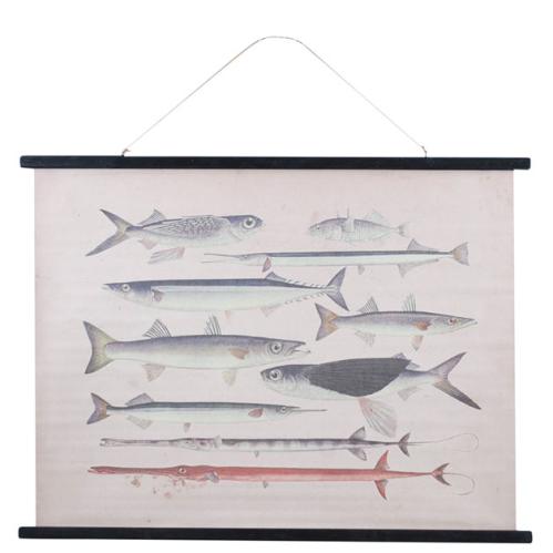 Plakat - Fisker - 100 x 76 cm - www.frokenfraken.se