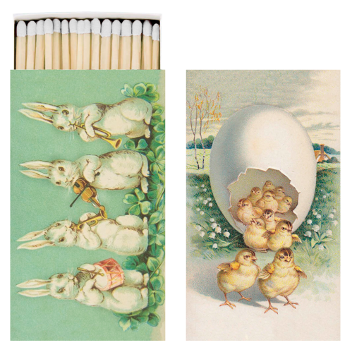 Tennboks - Tennstikker - Påskeharen - 6 x 11 cm - www.frokenfraken.se