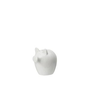 Lysstake - Gris - Hvit - 9 x 8 x 9 cm - www.frokenfraken.se