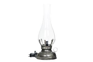 Lampe - Fotogenlampe Med El Rusty - Rusty - 42 cm - www.frokenfraken.se