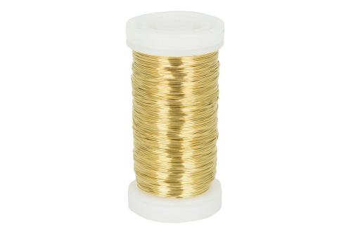 Myrtentråd - Guld - 0,3 mm - www.frokenfraken.se