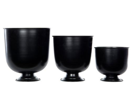 Krukke - Pokal - Svart - Ø15.5 cm - www.frokenfraken.se
