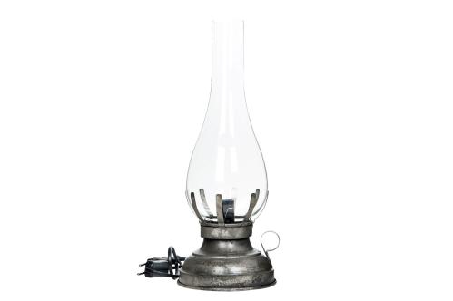 Lampe - Fotogenlampe Med El Rusty - Rusty - 42 cm - www.frokenfraken.se