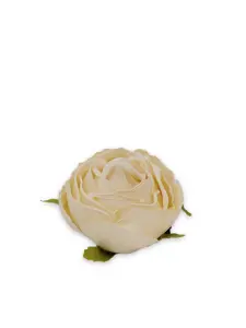 Ros med klips - Krem - 5,5 cm - www.frokenfraken.se