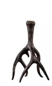 Lysestake - Reinshorn - Brunsvart - 24 cm - 1 stk - www.frokenfraken.se