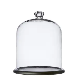 Glaskupp med fat - Ø23 x H28 cm - www.frokenfraken.se