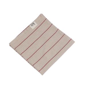 Serviett - LUCAS - RØD - 45 X 45 CM - 6-pakning - www.frokenfraken.se