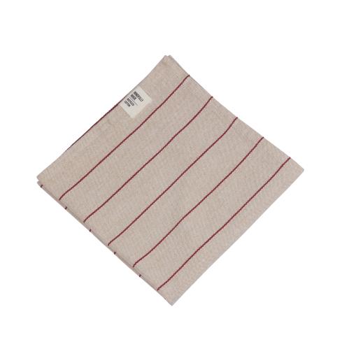 Serviett - LUCAS - RØD - 45 X 45 CM - 6-pakning - www.frokenfraken.se