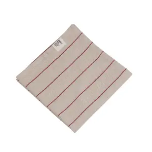 Serviett - LUCAS - RØD - 45 X 45 CM - 6-pakning - www.frokenfraken.se