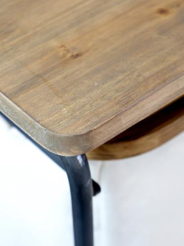 Tvättvagn - Tvättkorg - 78,5 x 66 x 30 cm - www.frokenfraken.se