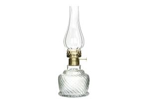 Fotogenlampe - For varmeljus - Glass/Gull - 34 cm - www.frokenfraken.se