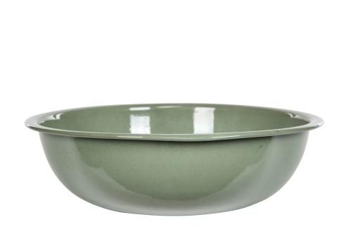 Vask - Emalje Grønn - Ø30 cm - www.frokenfraken.se