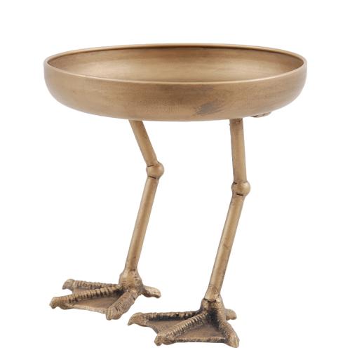 Skål med ankføtter - Guld - 20 x 21 cm - www.frokenfraken.se