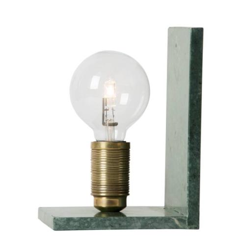Lampe - Alice - Bokstøtte Marmor - Grønn - www.frokenfraken.se