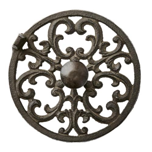 Papirrullholder - Støpejern - Ø16 x 32 cm - www.frokenfraken.se