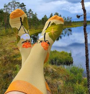 Sokker – Bambus – Multebær – Størrelse 37–44 - www.frokenfraken.se