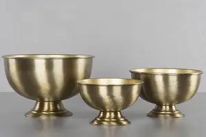 Skål - Champagneskål - Borstad messing - www.frokenfraken.se