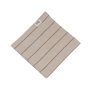 Serviett - LUCAS - KASTANJE - 45 X 45 CM - 6-pakning - www.frokenfraken.se