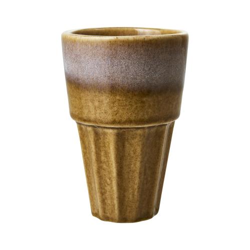 Kopp M - Costa - Sennepsgul/flerfarget - Ø6 x 9 cm - www.frokenfraken.se