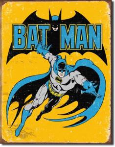 Batman - Retro Metallskilt - 32 x 41 cm - www.frokenfraken.se