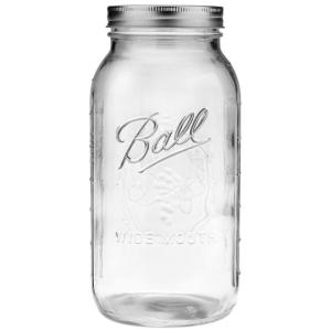 Ball Mason-krukke - Halv gallon - Glasburk - 1,9L - www.frokenfraken.se