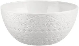 Orient M skål vit - Ø15 cm - www.frokenfraken.se