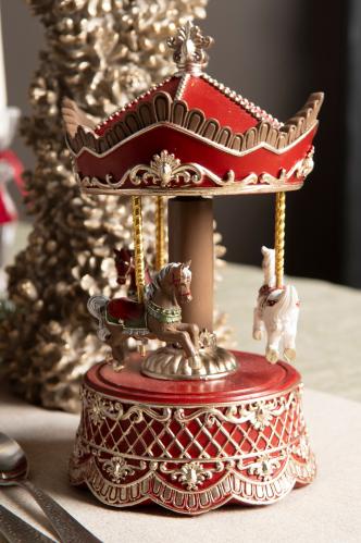 Spilledåse – Karusell – 21 x 12 cm - www.frokenfraken.se