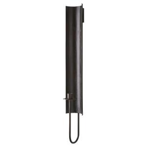 Vegg lysestake - Brun/svart - 64 cm - www.frokenfraken.se