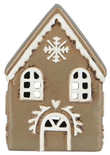 Lyslykt - Hus - Pepperkakehus - Liten - www.frokenfraken.se
