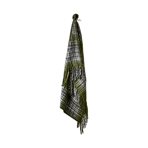 Teppe - Grønn/Svart/Hvit - 160 x 130 cm - www.frokenfraken.se