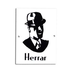 Skilt Herr - 7 x 10 cm - www.frokenfraken.se
