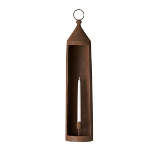Lysstake - Kronlys - Rust - 15 x 72 cm - www.frokenfraken.se