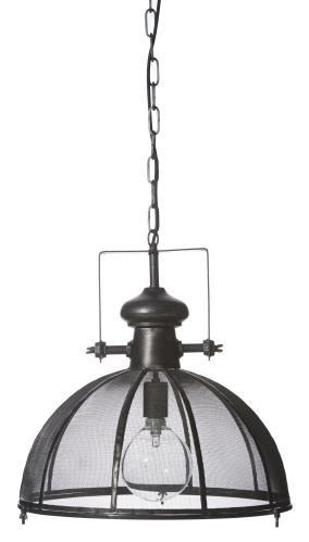 Taklampe - Industriell - Svart - 47,5 x 48 cm - www.frokenfraken.se