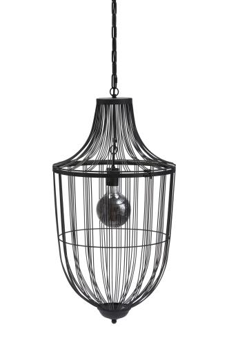 Taklampe - Svart - 43 x 85 cm - www.frokenfraken.se
