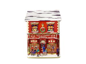 Plåtboks - Hus - 14 x 7,5 x 21 cm - www.frokenfraken.se