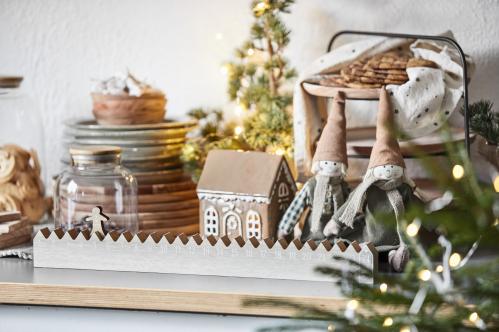 Lyslykt - Hus - Pepperkakehus - Liten - www.frokenfraken.se