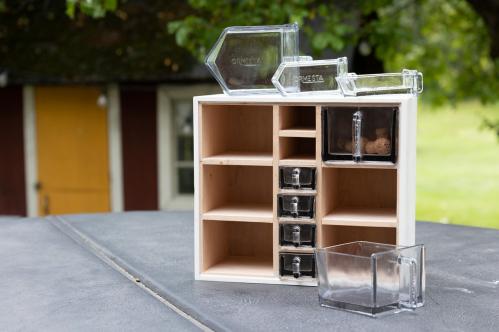 Glasburk til redahylle - Stor - 150 cl - www.frokenfraken.se