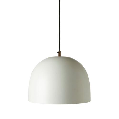 Taklampe - Kuppel - Hvit - 32 x 24 cm - www.frokenfraken.se