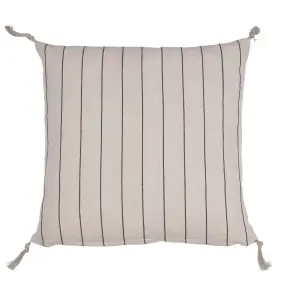 Kuddfodral - LUCAS - SVART - 45 X 45 CM - www.frokenfraken.se