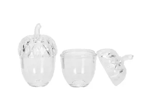 Glasskål - Ekorn - 7,5 x 12 cm - www.frokenfraken.se