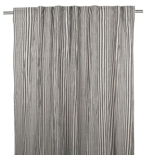 GARDINER Multibåndslengder - KARIN - SVART - 2 X 120 X 250 CM - www.frokenfraken.se