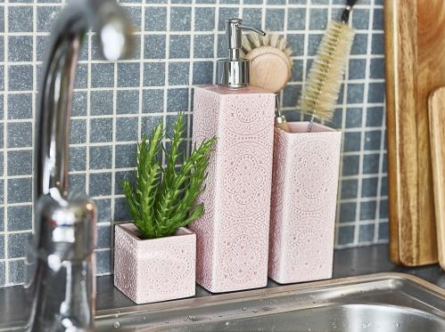 Kub Orient multi Rosa - Vas för diskborste - www.frokenfraken.se