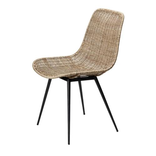 Stol - Natur - 1 stk - 59 x 46 x 84 cm - www.frokenfraken.se